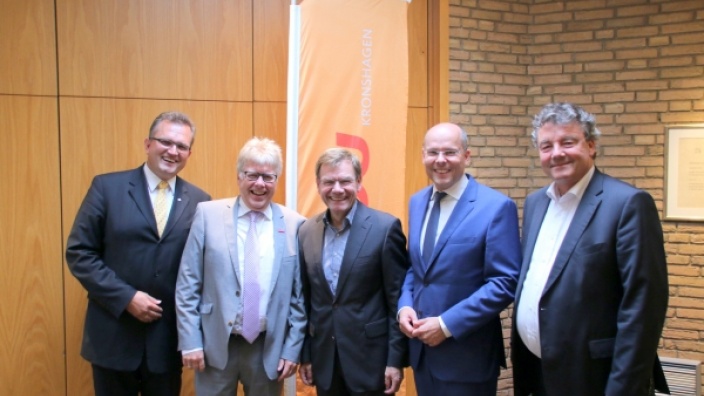 Norbert Theihs, Udo Hansen, Dr. Johann Wadephul, Peter Beyer, Thomas Stritzl 